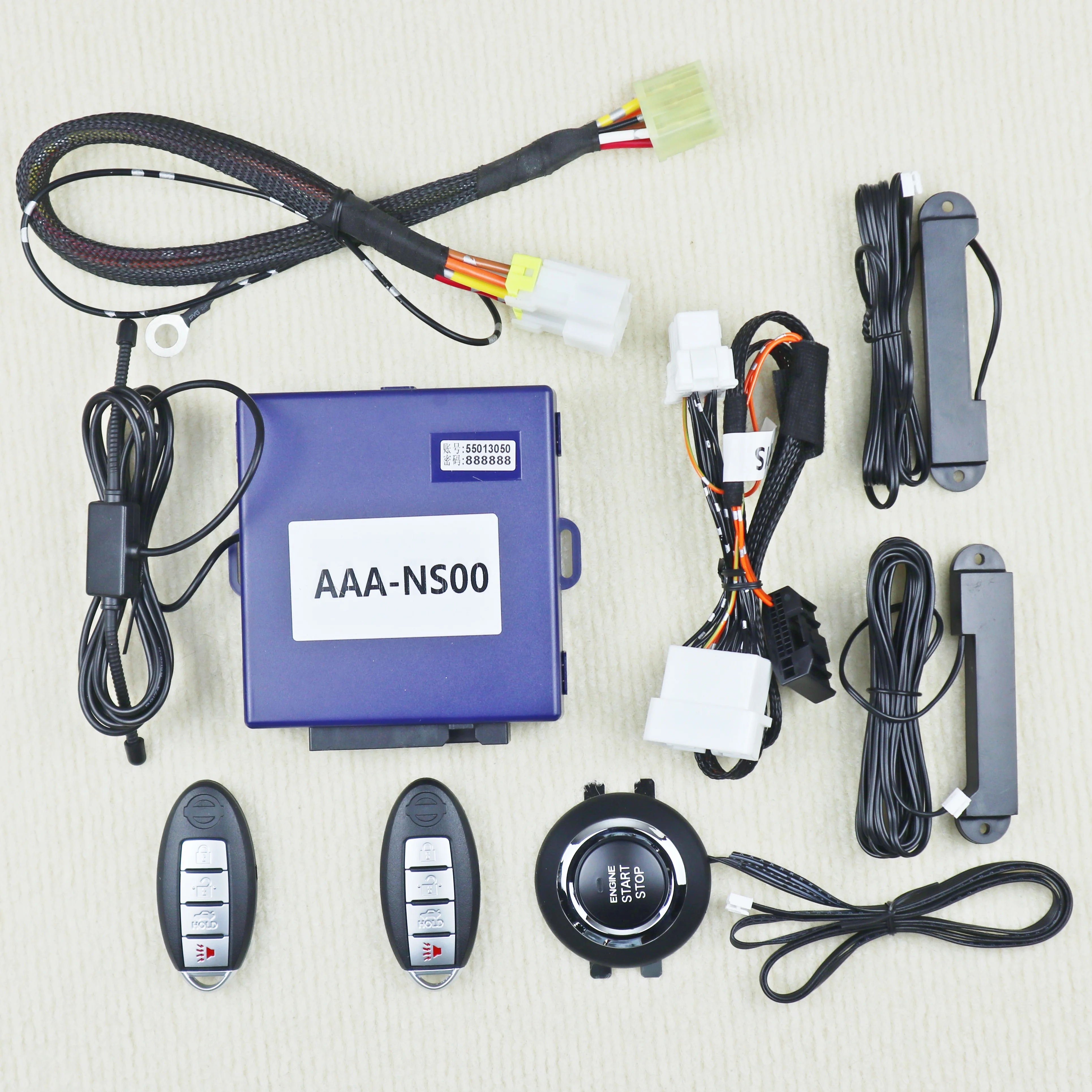 

Для Nissan X-TRAIL MARCH LIVINA Venucia BLUEBIRD TIIDA Sylphy Qashqai автомобиль с добавлением двигателя, пусковой стартер, дистанционный стартер PKE, вход без ключа