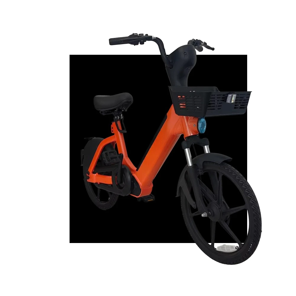 QQW Energy-efficient pedal-assisted electric bicycles with extended range for cost-effective sharing
