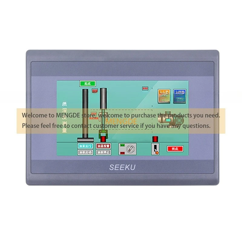 SEEKU HMI PLC All in One 4.3 Inch WS4312T WS4320T WS4322T WS4312R WS4320R WS4322R PT100 K Thermocouple PID Touch Screen