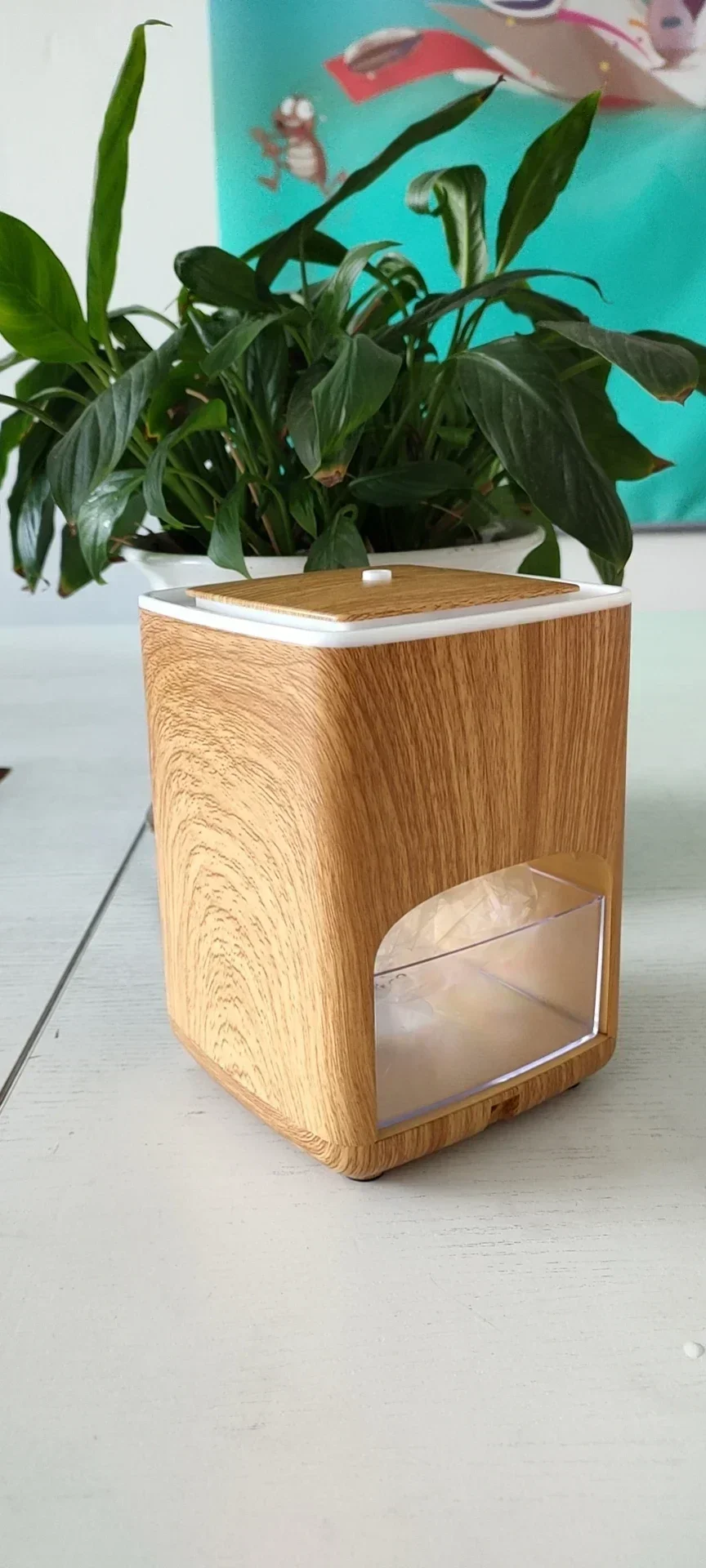 2022 مرطب الهواء رائجة البيع مصباح ملح الهيمالايا الخشب الحبوب منحوتة باليد الطبيعية العلاجية الملح الصخور كريستال مصابيح المرطب #4