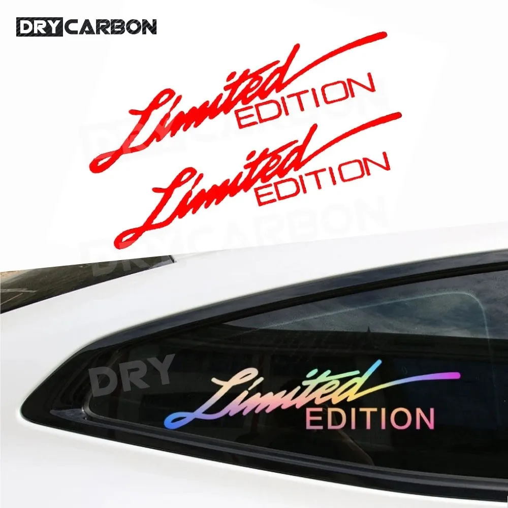 Personalized Limited Edition Stickers Reflective Car Stickers Creative Stickers Decal Window Decor Auto Bumper Sticker