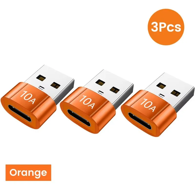 10A OTG USB 3.0 To Type C Adapter USB Female To Type c Male Fast Charging adadpter OTG USB C For Xiaomi Samsung Laptop PC image 3