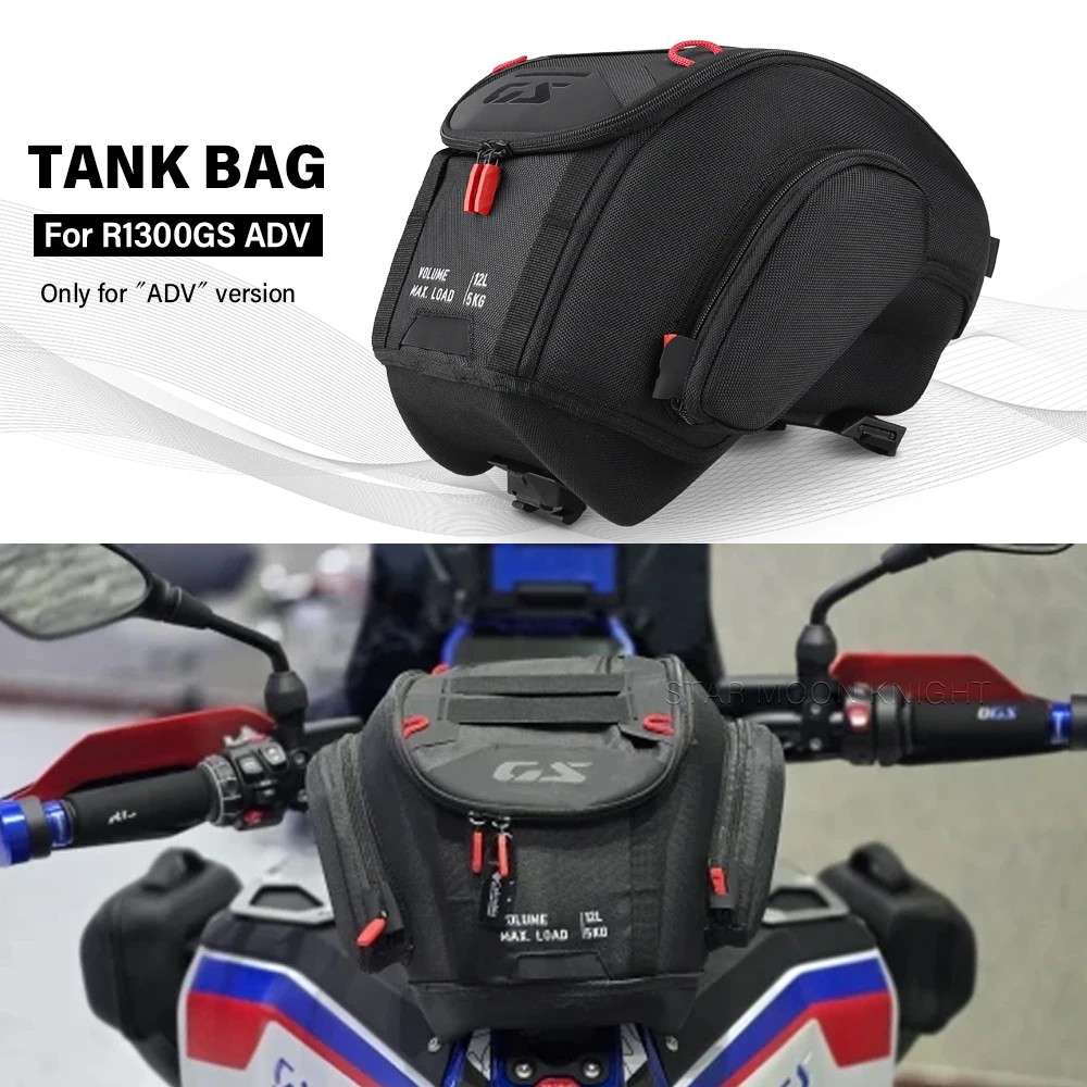 Motorcycle 12L Tank Top Bag For BMW R 1300 GS ADV R1300GS Adventure GSA1300 GSA 1300 2024 2025 Waterproof Luggage Storage Bags