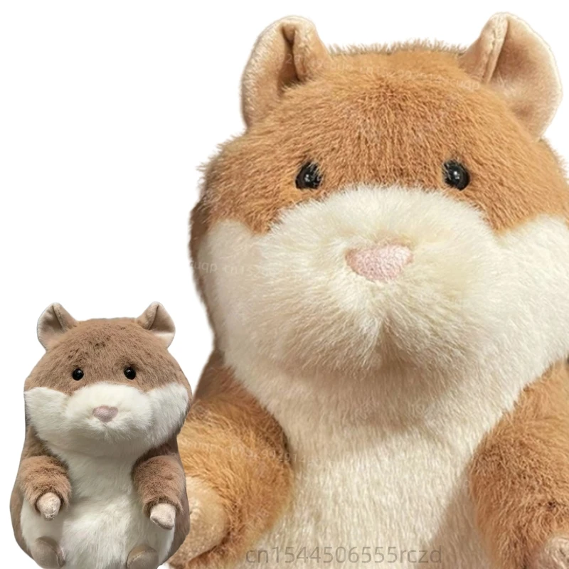 Hot Sell Kawaii New Animal Guinea Pig Plush Doll Super Soft Brown Cavy Plush Toy Soothing Doll For Boys And Girls Christmas Gift