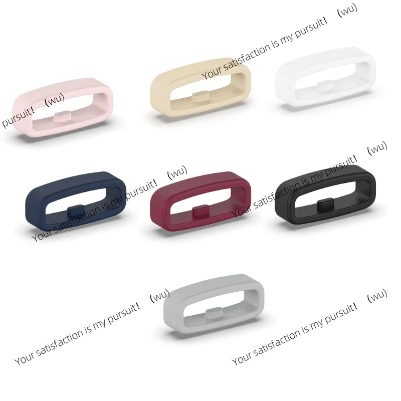 Smartwatch Strap Retainer Replacement Silicone Fastener Ring 18mm / 20mm / 22mm Wristband Keeper Holder Belt 10pcs