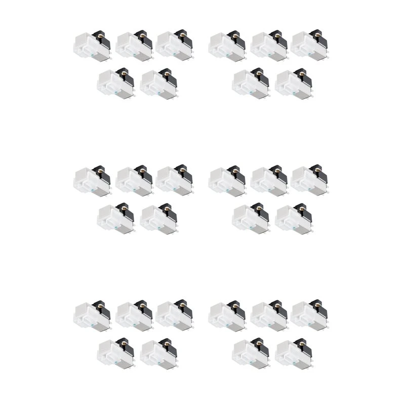 A72Z 30PCS AT3600L LP Vinyl Record Dynamic Magnetic Cartridge Stylus For Turntable Player Replace Needle Phonograph Player