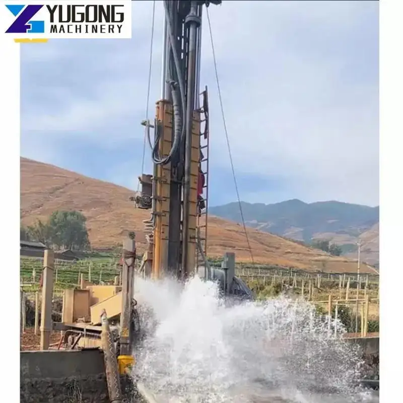 YG Diesel Small Water Drill Rig Machine Construction Project Hydraulic Portable Core Borehole Water Well Drilling Rig