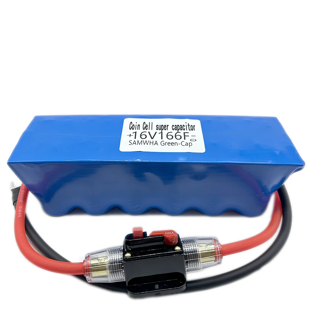 SAMWHA Green-Cap 16V166F Automotive Rectifier Module 2.7V600F Large Current  Large Capacity Backup Power Starter Improve Power