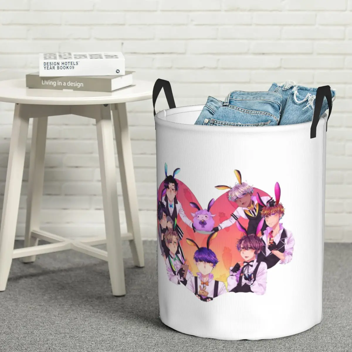 Laundry Collector Bunny Event Obey Me Folding Laundry Basket Home Organizer Children Washing Basket Home Organizer