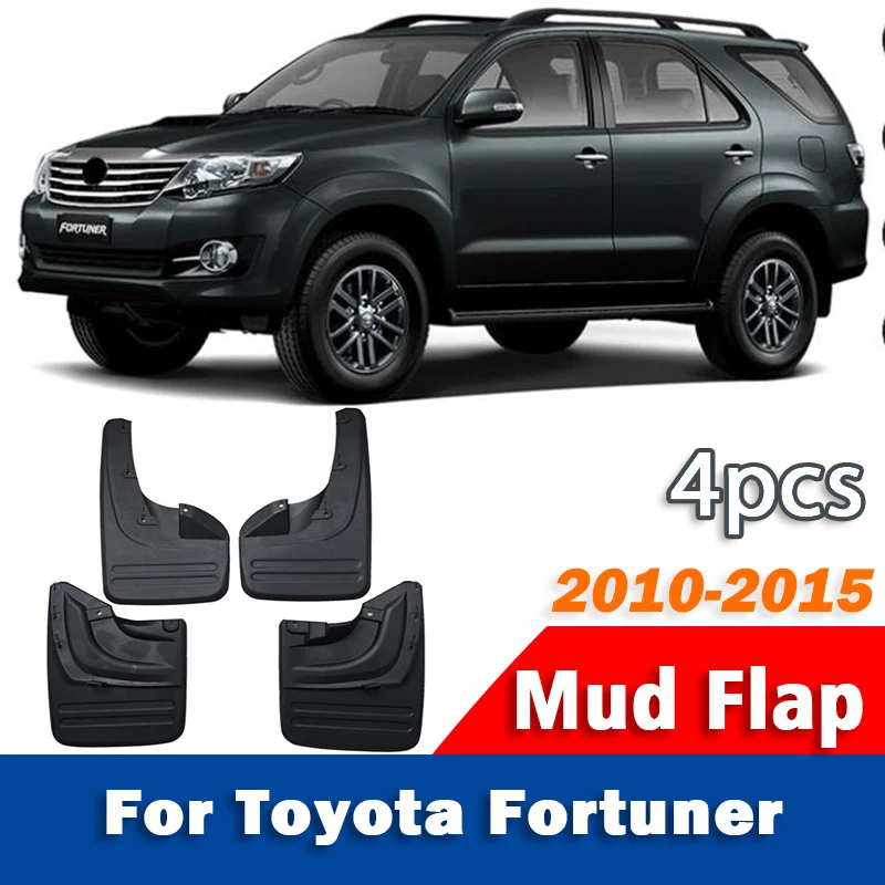 

4x для TOYOTA FORTUNER, брызговики на крыло, брызговики, автомобильные аксессуары 2010 2011 2012 2013 2014 2015