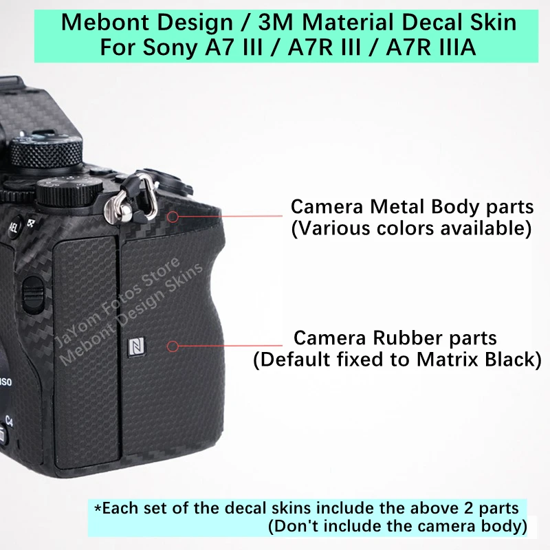 A7M3 A7RM3 Camera Sticker For Sony A7III A7RIII A7R3 Decal Skin Vinyl Wrap Film Coat Alpha A7 III A7R Mark 3 M3 Mark3 MarkIII