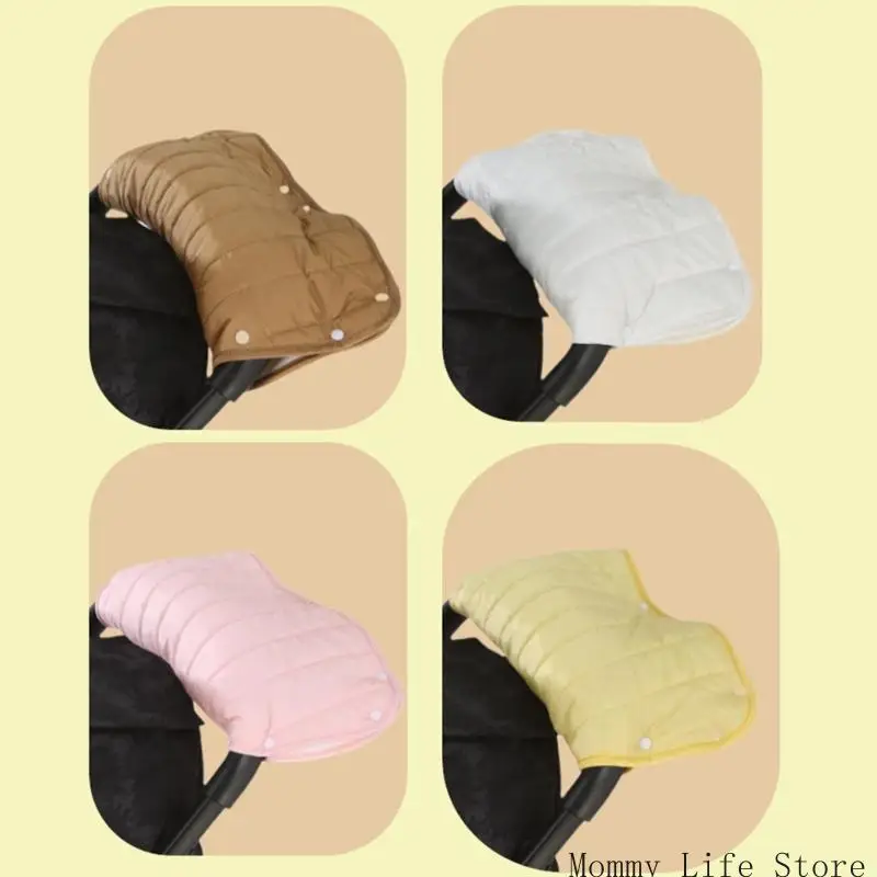 

Winter Pram Hand Cover Water-Resistant Windproof Strollers Warm muffs Gloves