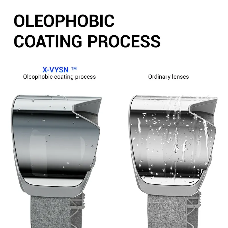 Kapvoe anti-nevoeiro óculos de esqui dupla camada lente magnética à prova de vento uv400 snowboard óculos das mulheres dos homens esportes de inverno