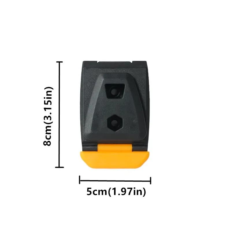 TOOLHUWEI 3-teiliges Qui-Hook-Hülsen-Set für Elektrowerkzeuge, Schnellverschluss-Schnalle, Schnellverschluss-Clip für Gürtel, praktischer Arbeitsgürtelclip – Detail 2