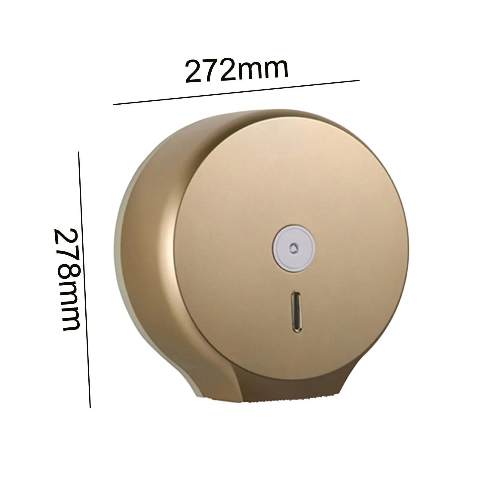 Toilet Paper Holder Modern Tissue Roll Dispenser for Hotel Washroom Bathroom - Image 6