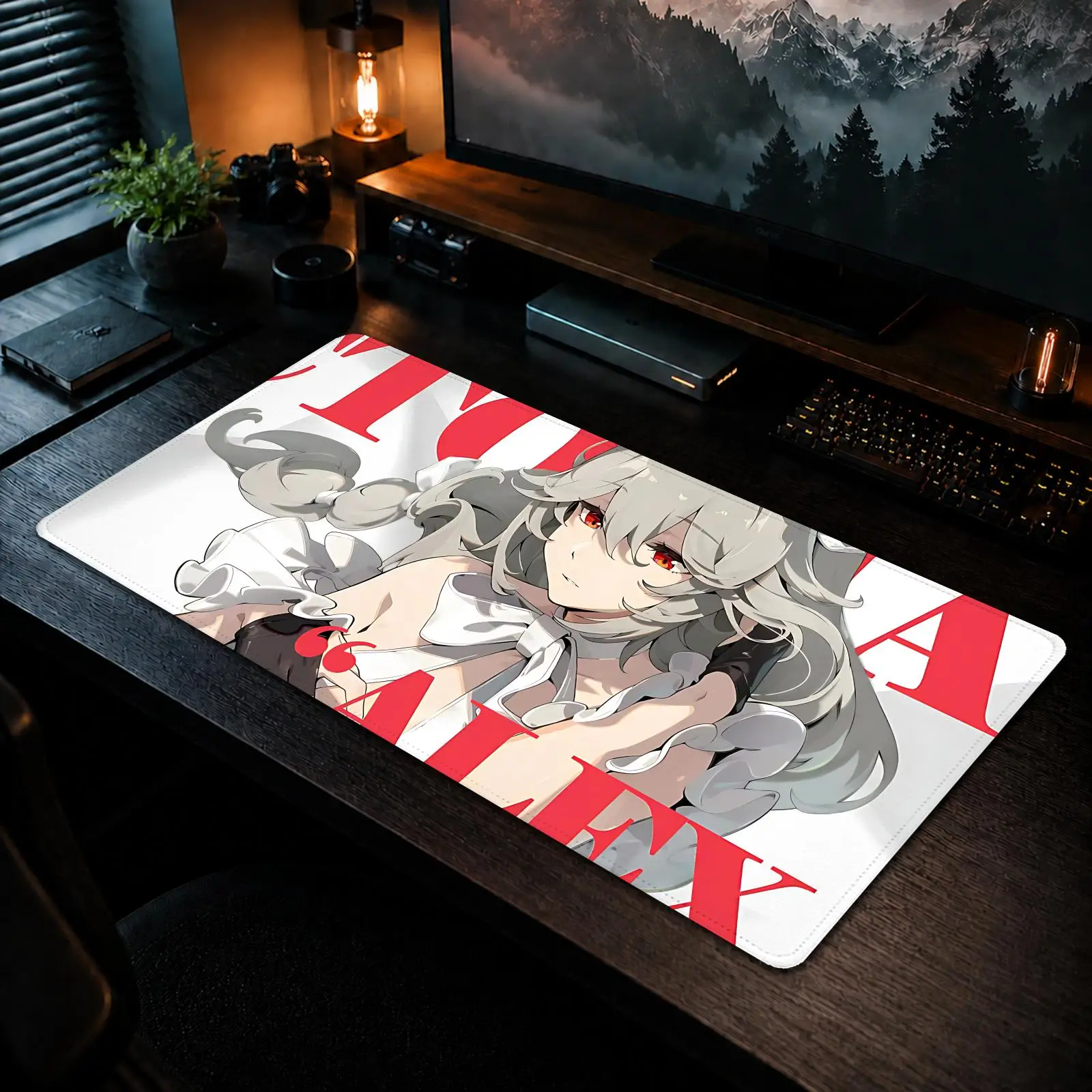 Zenless Zone Zero Mouse Pad Gaming office Non-slip Desk Mat Diy Mousepad Large Game Keyboard overlock