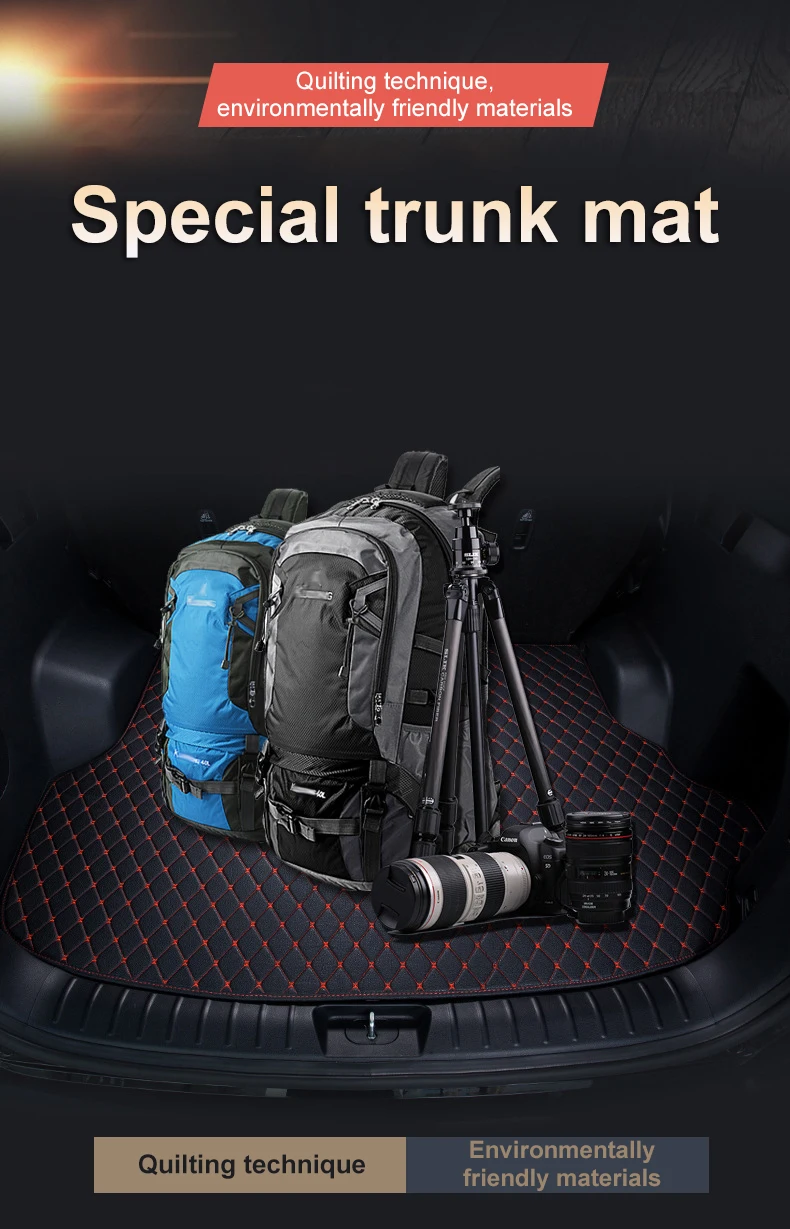 Car Trunk Mats For Haval Big Dog Dargo MK1 2021~2025 Cargo Area Leather Storage Pad Anti-Slip Waterproof Liner Car Accessories