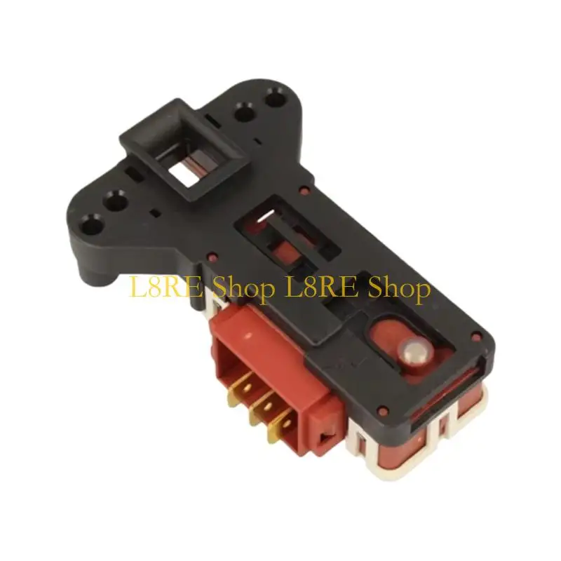 L8RE Washer Dryer Door Lock Switches Replacement Part Heavy Duty ABS Texture Safety Lock Mechanism for Top Load Models