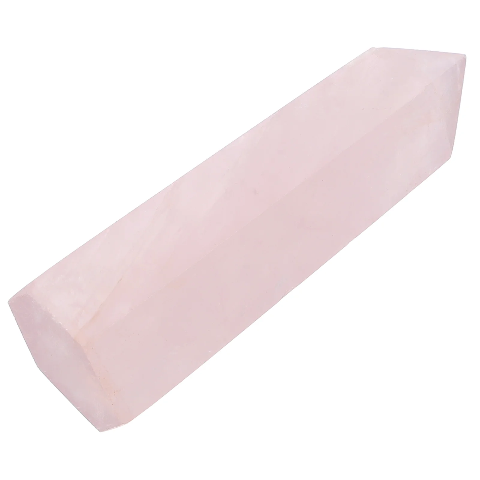 

Crystal Hexagonal Column Fine Workmanship Natural Crystal Stone Decor for Home Office Bedroom Table Ornament Craft Stone