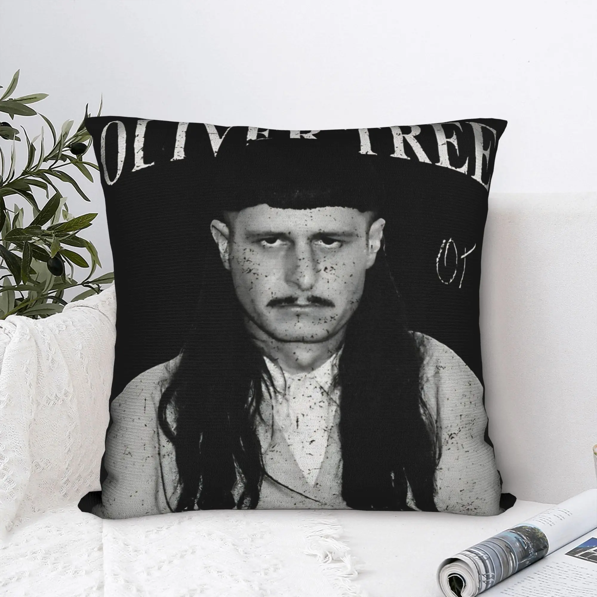 Oliver Tree Rest In Peace 1993 to 2026 Memorial Retro Poster Pillow Case Soft Pillow Cover Cushion Cover For Couch Sofa Bedroom