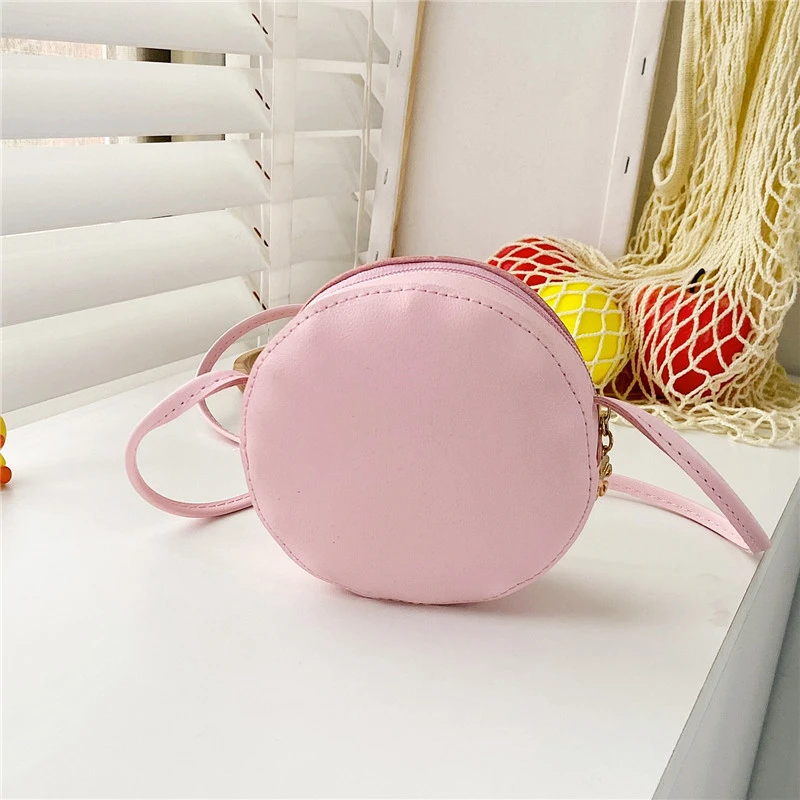 Girls Cute Messenger Bag Little Princess Girl Personality Foreign Style Donut Bag Baby Children Bag