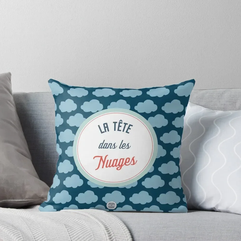 

Head in the clouds Throw Pillow Christmas Pillowcase covers for pillows pillow