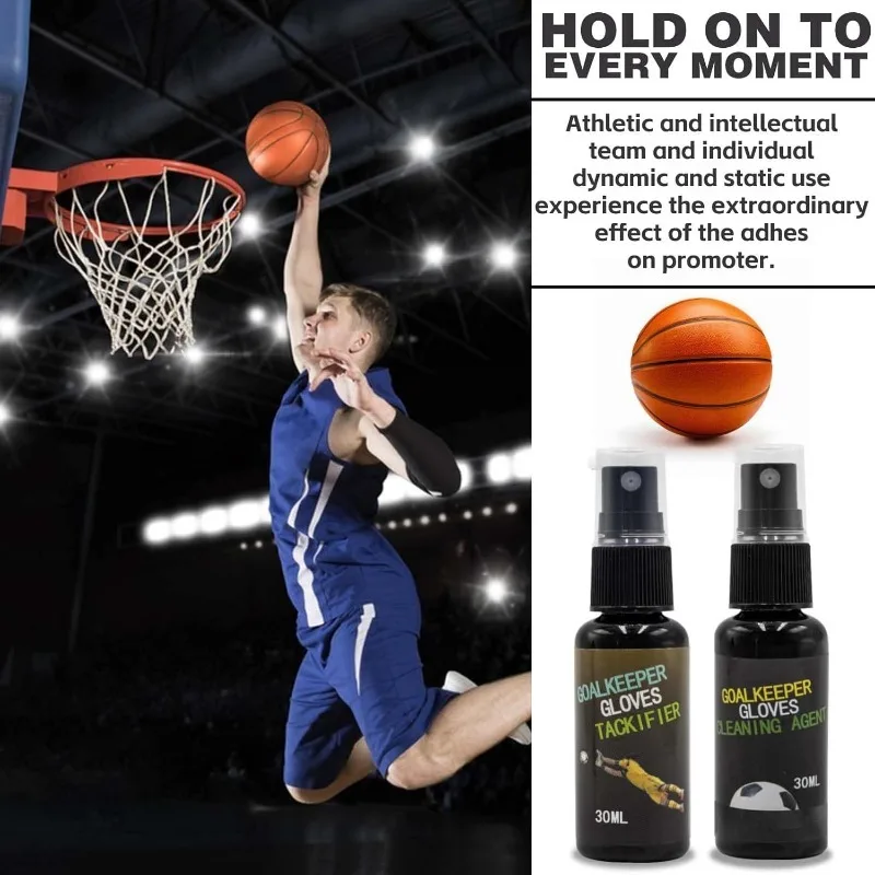 Football Grip Spray Boxing Anti Slip Firm Grip Training Equipment Hockey Football All Contact Sports Basketball Hand Grip Spray