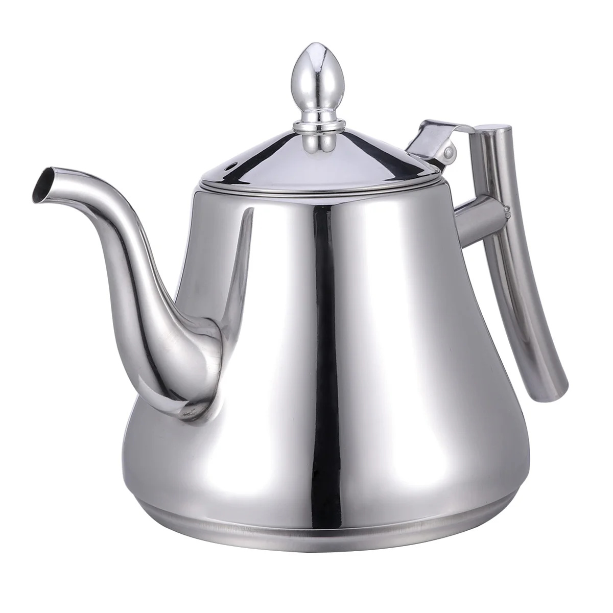 

1L Stainless Steel Water Kettle Tea Kettle with Strainer for Home Restaurant Teapot Stainless Steel Teapot