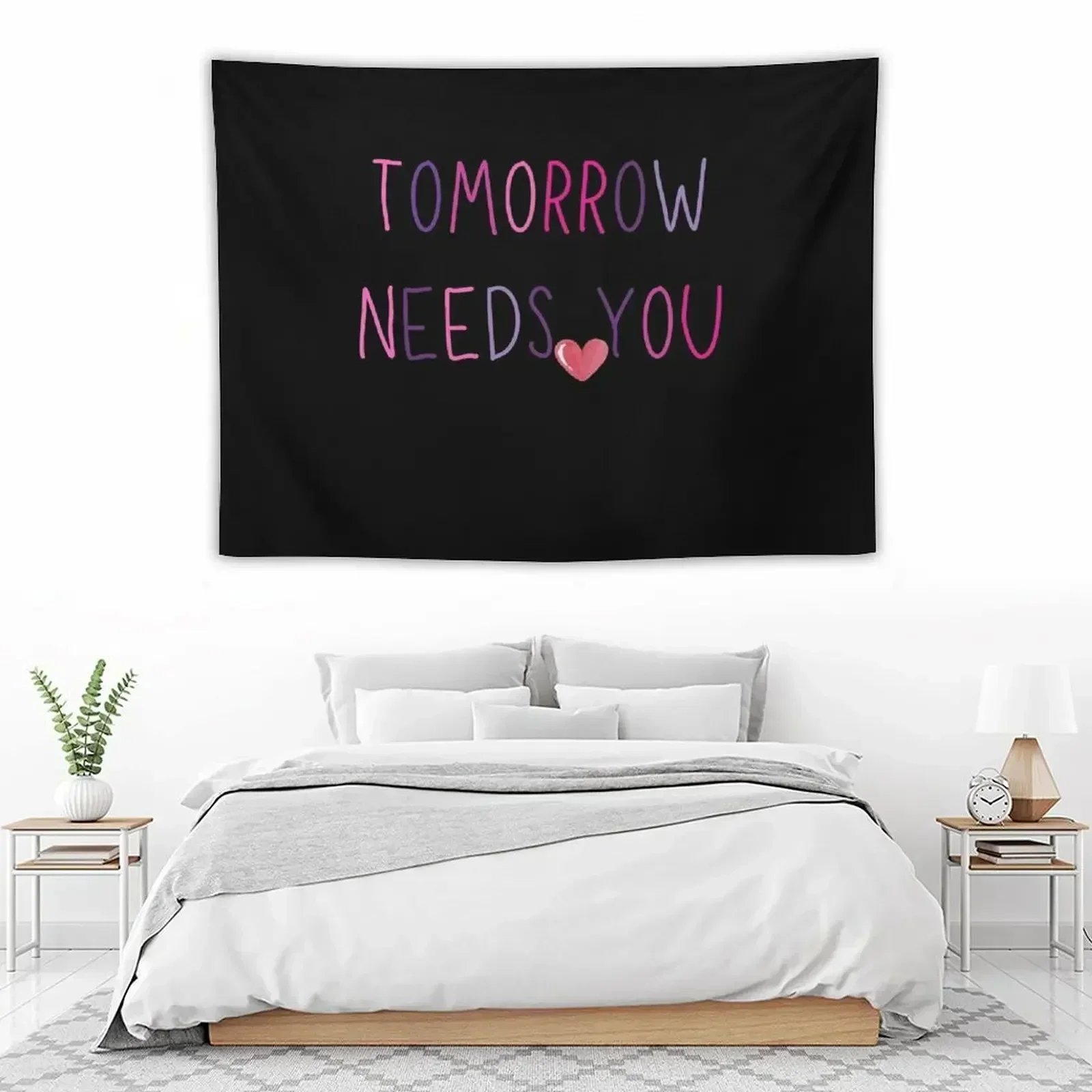 

MENTAL HEALTH QUOTE Tapestry Decoration Room Bedroom Decorations Aesthetic Room Decorations Mushroom Tapestry