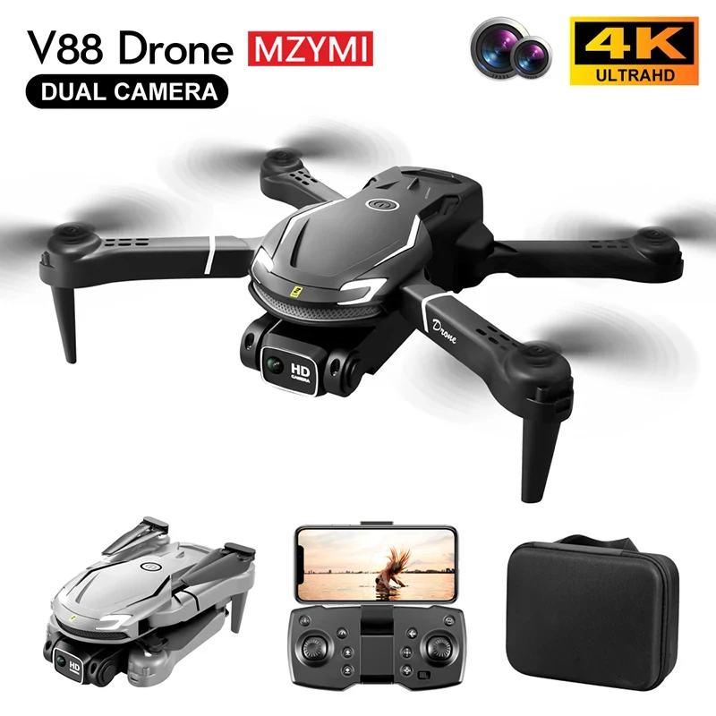 Xiaomi v88 drohne 8k profession elle luftaufnahme fernbedienung flugzeug hd dual kamera quadcopter spielzeug uav mit parks chürze