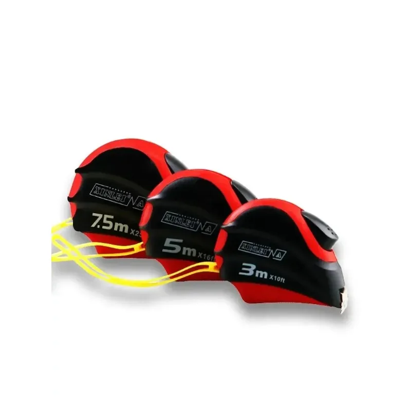 Magnetic head 3m/5m/7.5m Steel Measuring Tape Retractable Ruler Metric/Imperial Two Units Tools Tapeline ABS Anti-drop Plastic