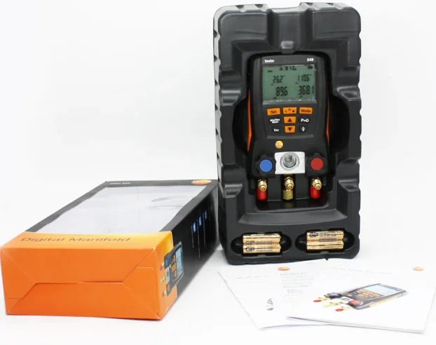 Testo 549 Digital Manifold Gauge 2 Valves System for HVAC 0560 0550