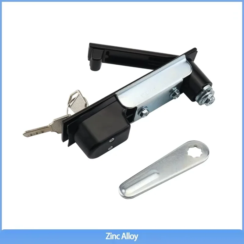 

Zinc Alloy Flat Lock New Type Of Switchgear Used For Industrial Equipment Lock Distribution Box Anti-Theft Lock