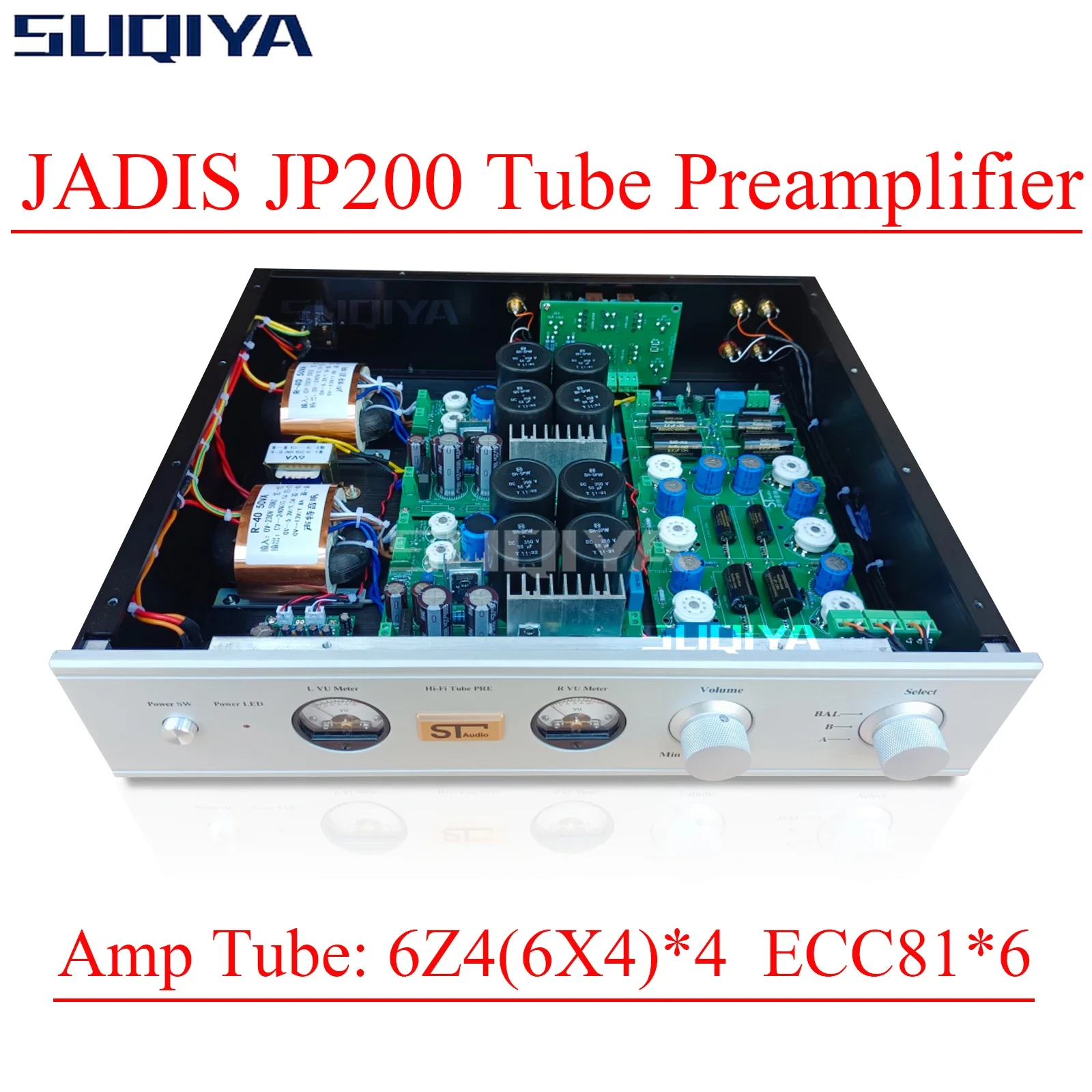 SUQIYA-Kubota Type Voltage Regulator Tube Rectifier JADIS JP200 Tube Preamp 6Z4 6X4 ECC81 Power Amplifier Audio