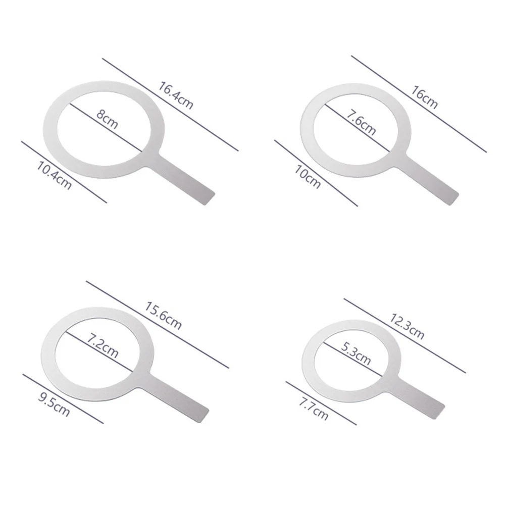 

Cup Rim Protective Cover Stainless Steel 3 90 Aperture Non Rust Easy for Handmade Drinks Milk Tea Ring