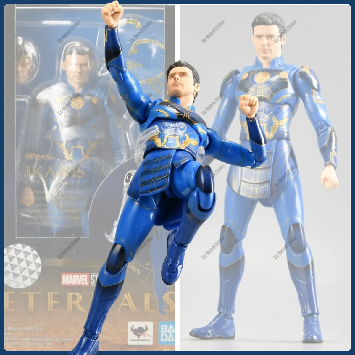 

[Authentic] Bandai Original "Eternals" Набор фигурок S.H.Figuarts 1/12 Аниме Персонаж Ikaris Фигурка Игрушка в подарок