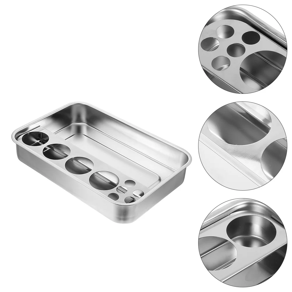 

Pallet for Dressing Tray Stainless Steel Rectangular Rectangle Instrument Plate 201 Tools