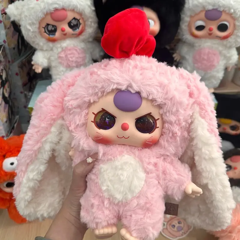 En Stock genuino 400% bebé tres cajas ciegas modelo serie caja misteriosa de felpa adorno de juguete de moda regalos creativos de Navidad