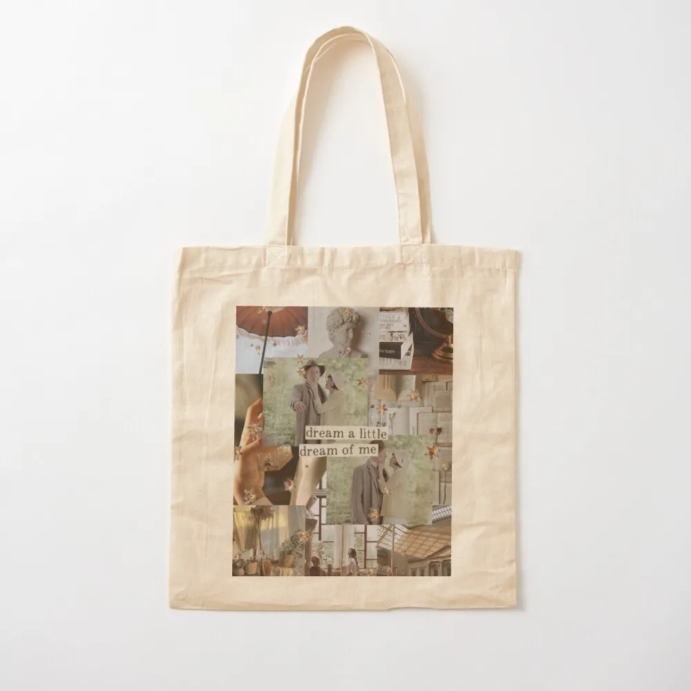 

Miss Fisher Collage Tote Bag shopper bags shopping bags foldable shopping cart bags cute tote bag Canvas Tote Bag