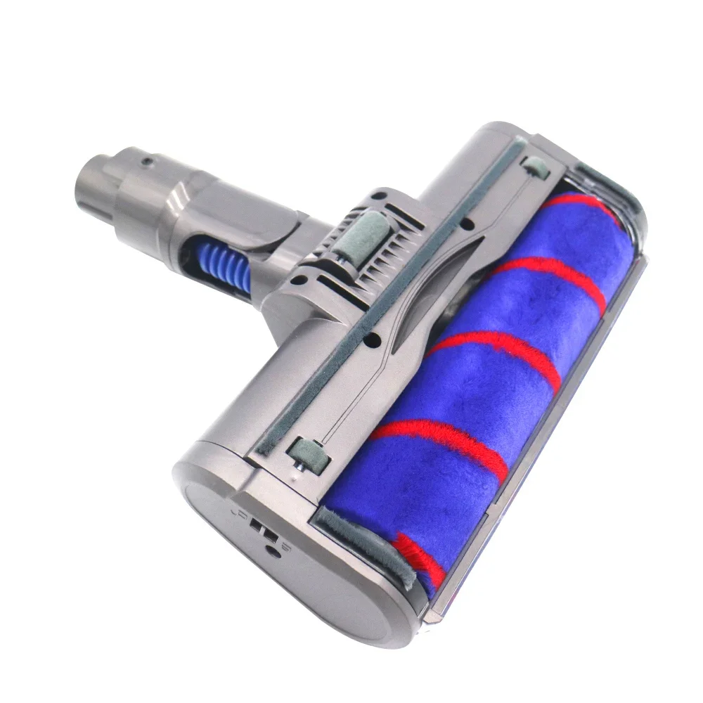 Testa da pavimento elettrica a sgancio rapido con rullo morbido di vendita calda per accessori per aspirapolvere soffici Dyson V7 V8 V10 V11