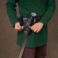 European and American Medieval Viking Renaissance COSPLAY Frog Leather Sword Cover