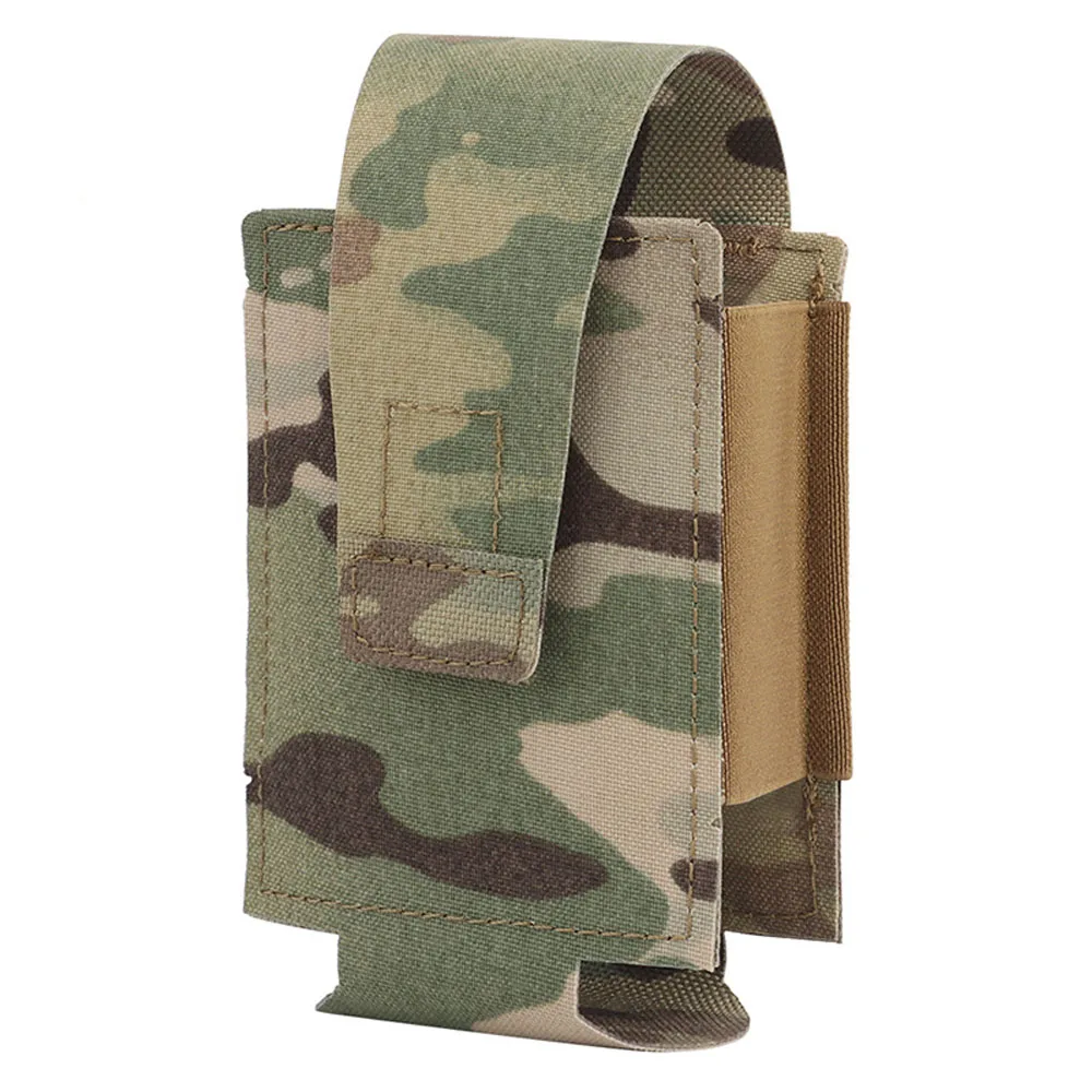 

Tactical Smoke Grenade Pouch, Multi Functional Molle System Storage Bag, Outdoor Camo Hunting Accessories