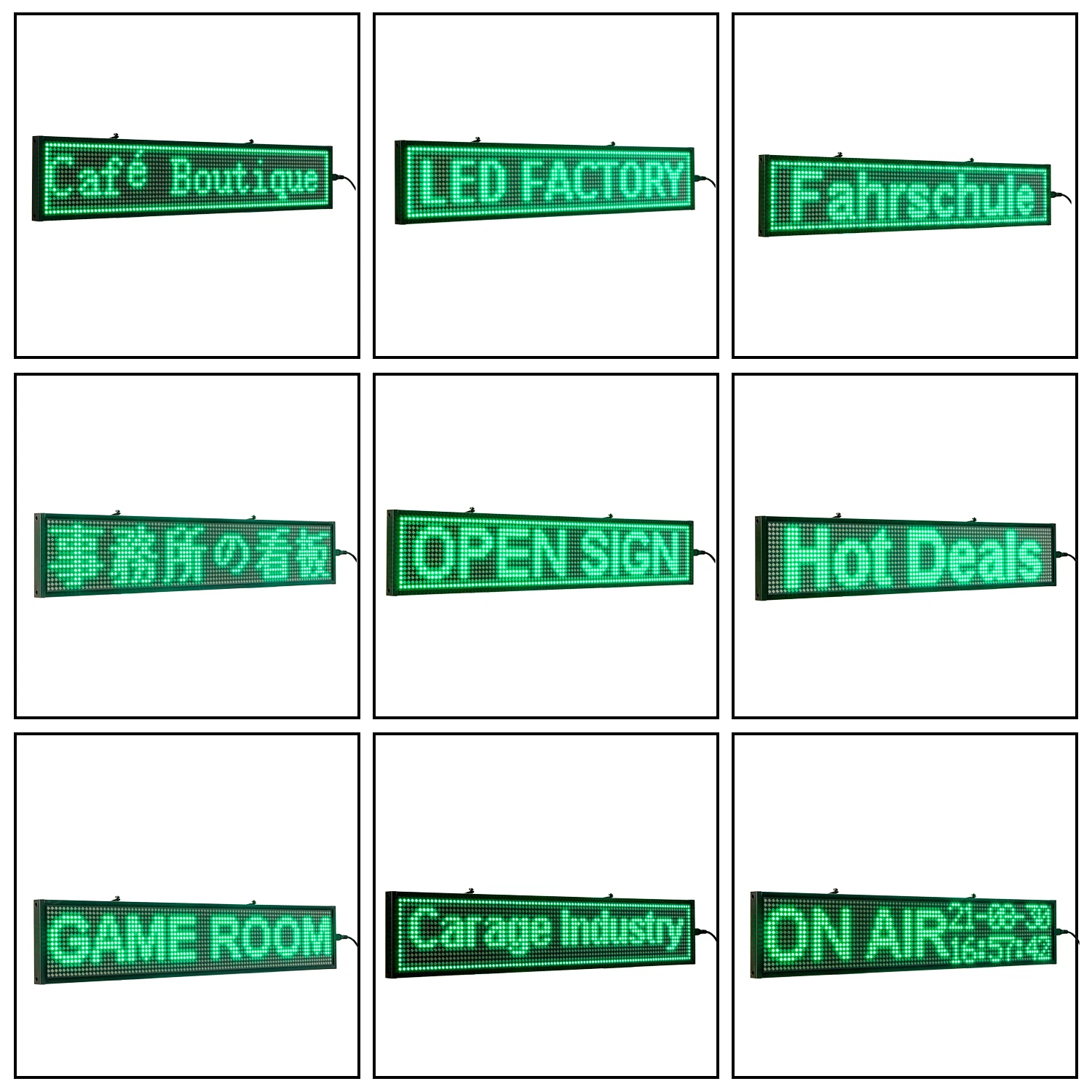 P5 WIFI SMD Remote Control Time countdown display Led open Sign Android Phone Programmable Scrolling Message LED Display Board