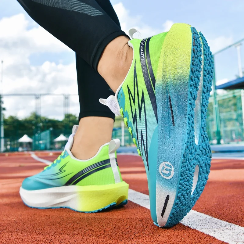 Laufschuhe für Herren mit Carbonplatte, Marathon-Spezialität, atmungsaktiv, leicht, bequeme Outdoor-Sportschuhe für Damen – Detail 22