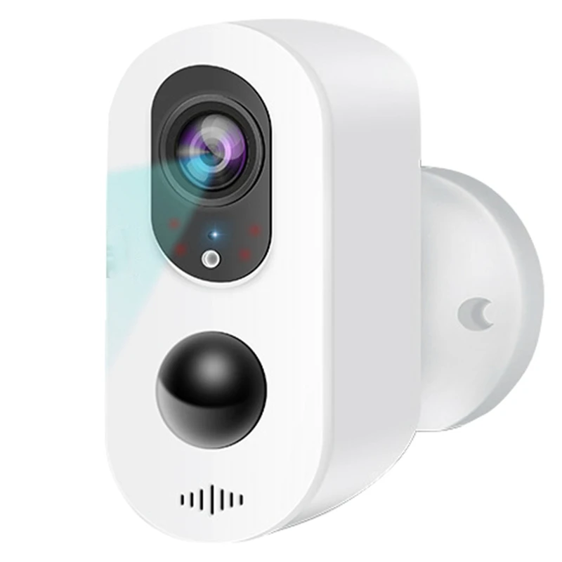 Hot TTKK Low Power Security Camera, 100% Wireless Network Night Vision Cloud Storage With Battery, For Home Office