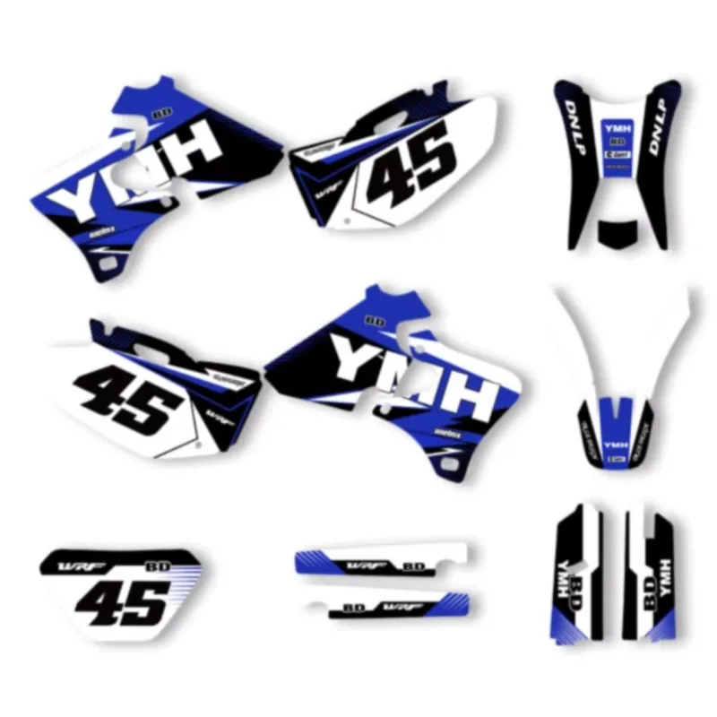 

Наборы наклеек Powerzone для мотокросса на заказ для Yamaha WR250F WR426F 1998 1999 2000 2001 2002 WR400F 01