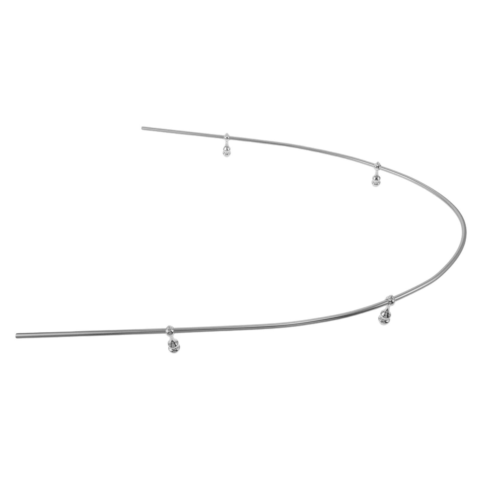 

1Set Furniture Connectors Glass Railing Post Caps Metal Handrail Connector for Wine Cabinets Dining Cart Assembly Glass Railing