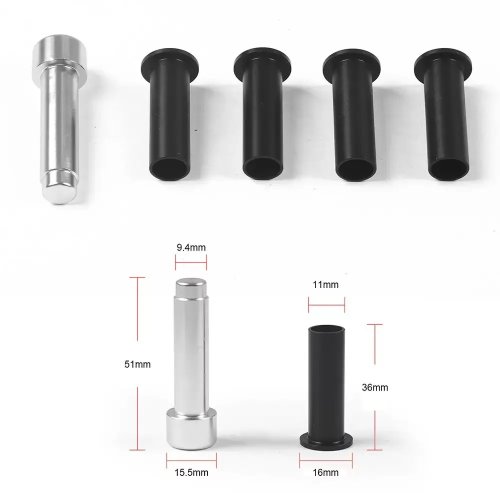 1 Set Door Hinge Pin Liners Bushings Kit Fit for 2007-2018 Jeep Wrangler JK 2007-2018 4 Doors Hinge Bushing Replacement