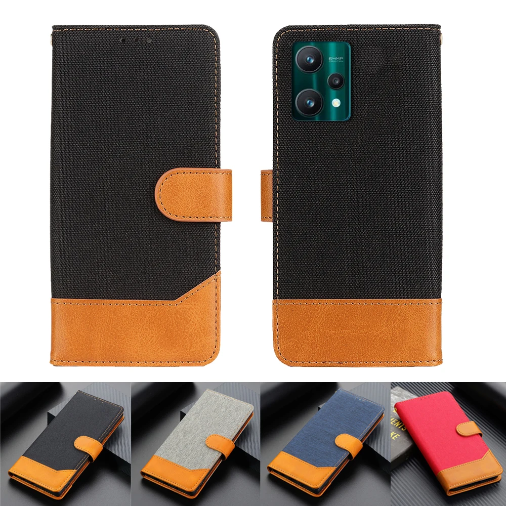 For Realme 9 Pro Wallet Flip Cover Leather Case For Realme 9Pro RMX3471 RMX3472 Pu Leather Phone Bags Protective Holster Coque