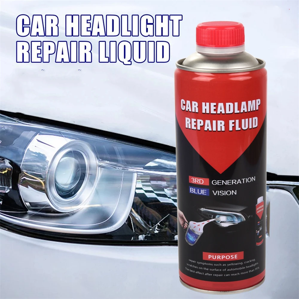 800g Headlight Treatment Repair Liquid Car Headlamp Cleaning Repair Headlights Repairing Liquid For Headlight Renovation